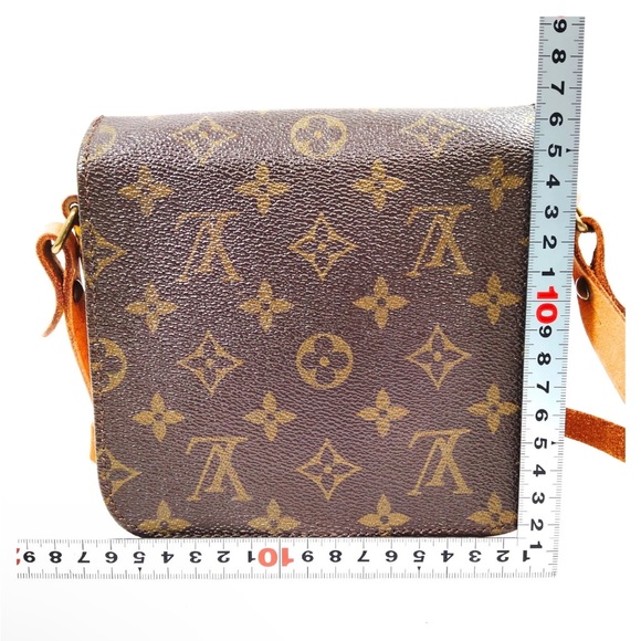 Authentic Louis Vuitton LV Shoulder Bag  Cartouchiere PM Brown Monogram 1172341 - Picture 2 of 9